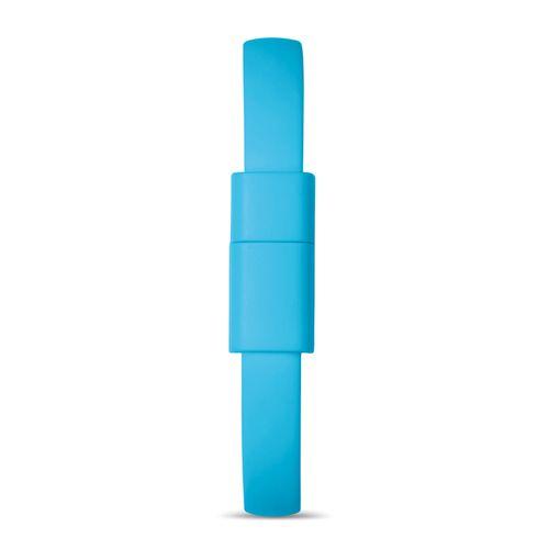 Achat Bracelet câble micro USB - turquoise