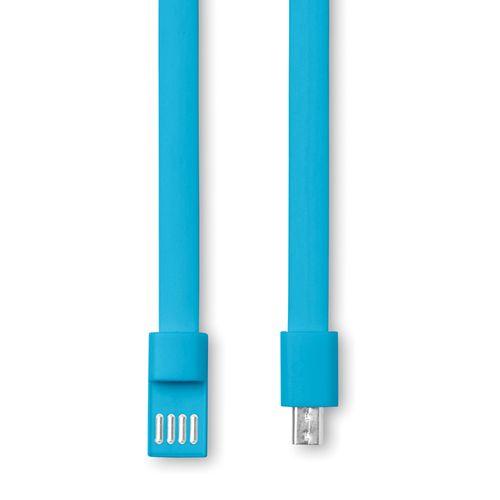 Achat Bracelet câble micro USB - turquoise