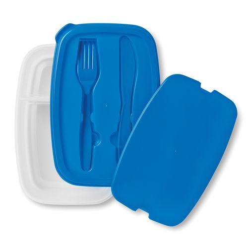 Achat Lunch box et couverts - bleu
