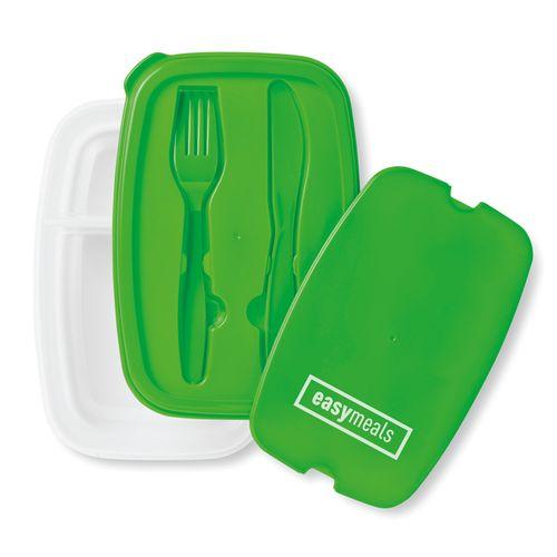 Achat Lunch box et couverts - vert