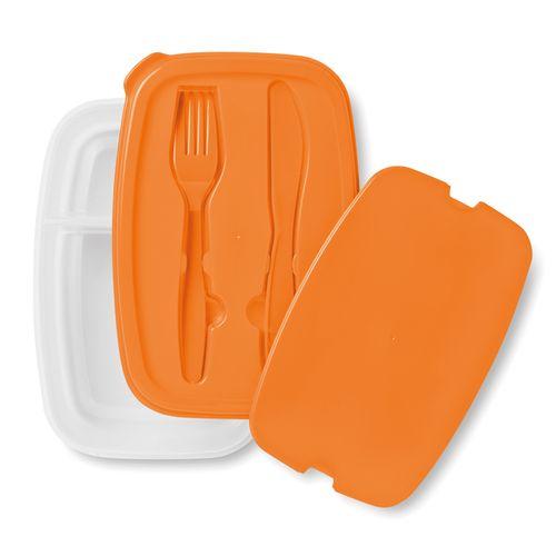 Achat Lunch box et couverts - orange