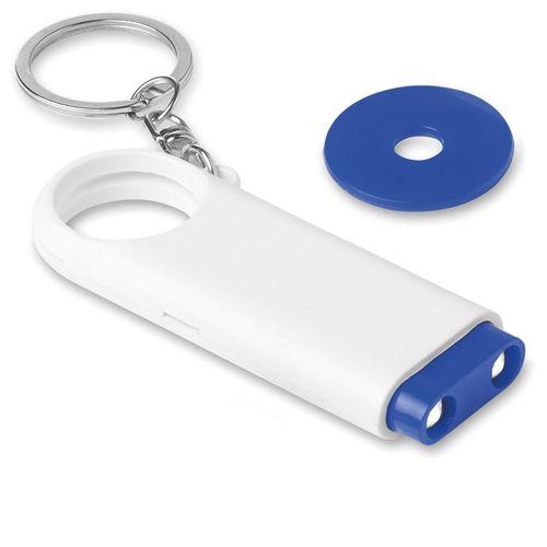 Achat Porte-clés LED et jeton - bleu