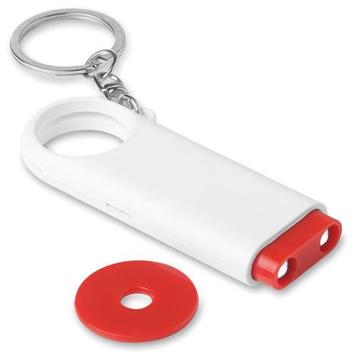 Achat Porte-clés LED et jeton - rouge