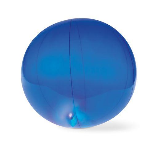 Achat Ballon de plage gonflable - bleu transparent