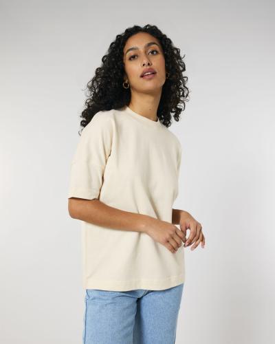 Achat Blaster - Le t-shirt oversize col montant unisexe  - Natural Raw
