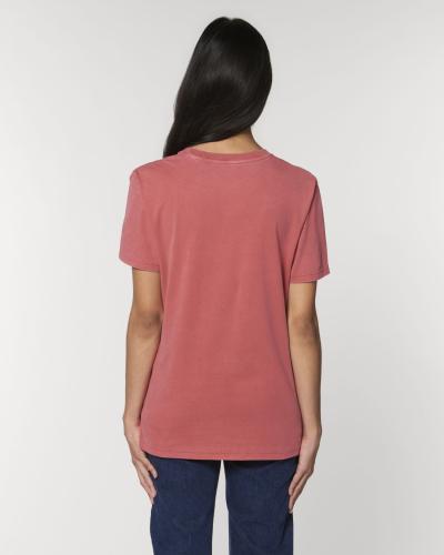 Achat Creator Vintage - Le T-shirt unisexe teinté pièce  - G. Dyed Carmine Red