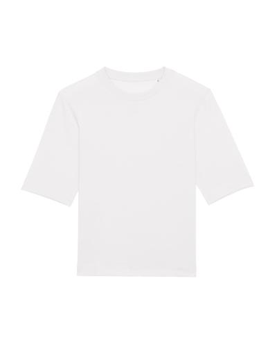 Achat Stella Fringer - Le t-shirt épais boxy femme - White