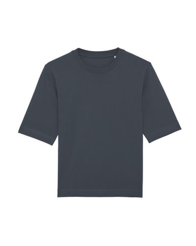 Achat Stella Fringer - Le t-shirt épais boxy femme - India Ink Grey
