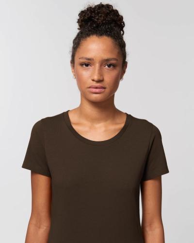 Achat Stella Expresser - Le T-shirt ajusté iconique femme - Deep Chocolate