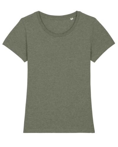Achat Stella Expresser - Le T-shirt ajusté iconique femme - Mid Heather Khaki