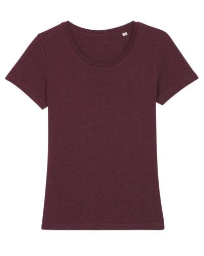 Achat Stella Expresser - Le T-shirt ajusté iconique femme - Heather Grape Red