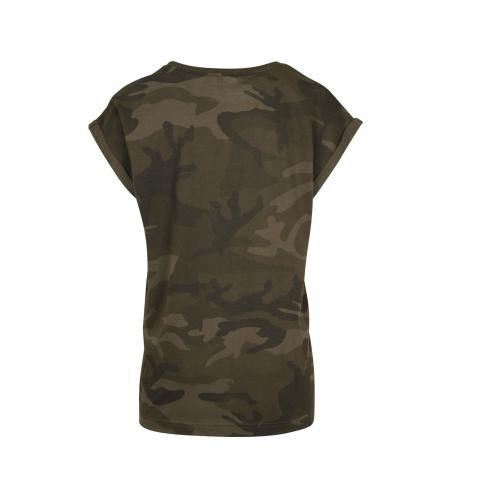 Achat T-shirt femme camouflage - camouflage olive