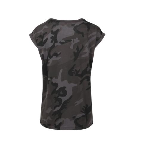 Achat T-shirt femme camouflage - camouflage foncé