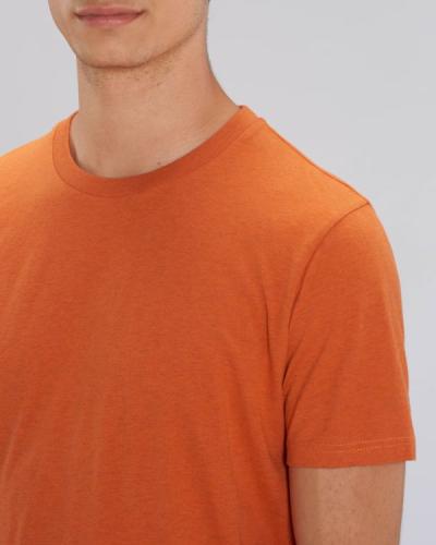 Achat Creator - Le T-shirt iconique unisexe - Black Heather Orange