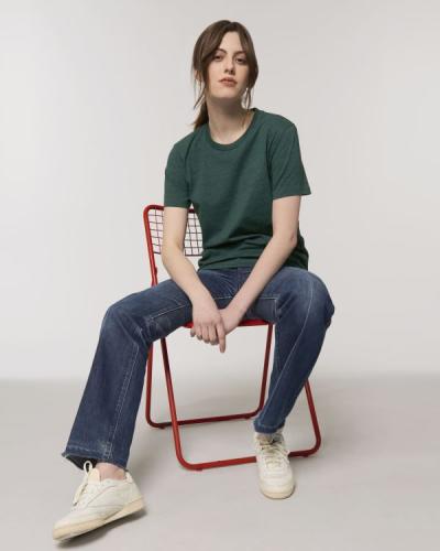 Achat Creator - Le T-shirt iconique unisexe - Heather Snow Glazed Green