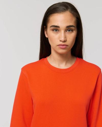 Achat Changer - Le sweat-shirt col rond iconique unisexe - Tangerine