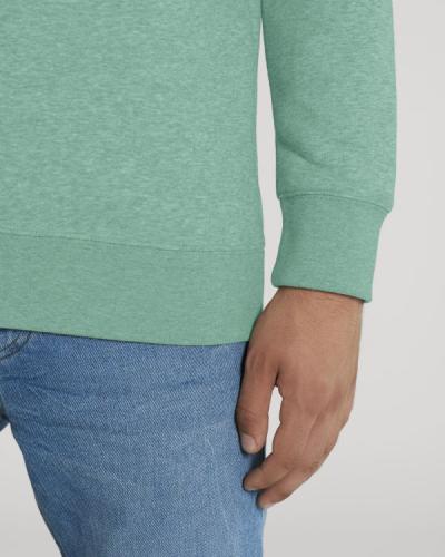 Achat Changer - Le sweat-shirt col rond iconique unisexe - Mid Heather Green
