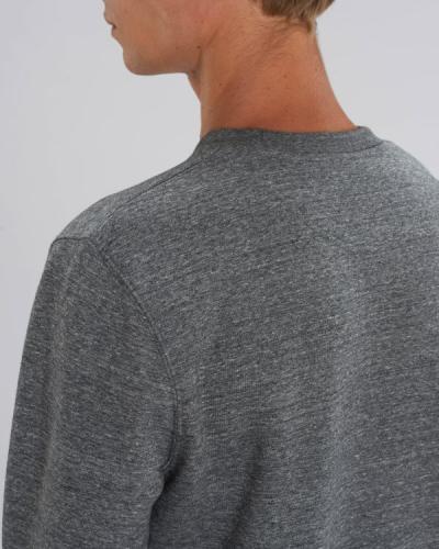 Achat Changer - Le sweat-shirt col rond iconique unisexe - Slub Heather Steel Grey
