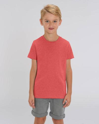Achat Mini Creator - Le T-shirt iconique enfant - Mid Heather Red