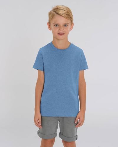 Achat Mini Creator - Le T-shirt iconique enfant - Mid Heather Blue