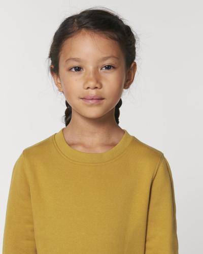 Achat Mini Changer - Le sweat-shirt col rond iconique enfant - Ochre
