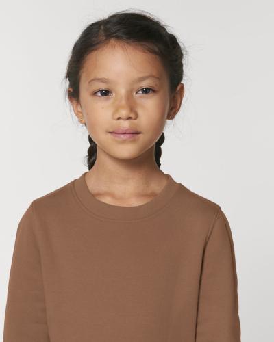 Achat Mini Changer - Le sweat-shirt col rond iconique enfant - Caramel