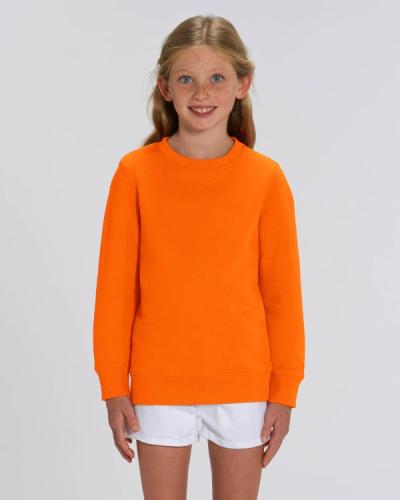 Achat Mini Changer - Le sweat-shirt col rond iconique enfant - Bright Orange