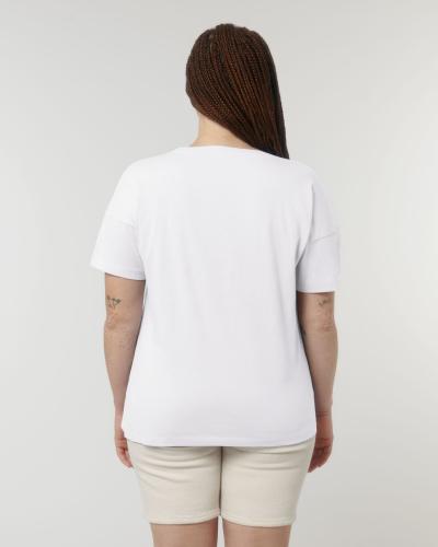 Achat Stella Chiller - Le T-shirt loose col rond femme - White