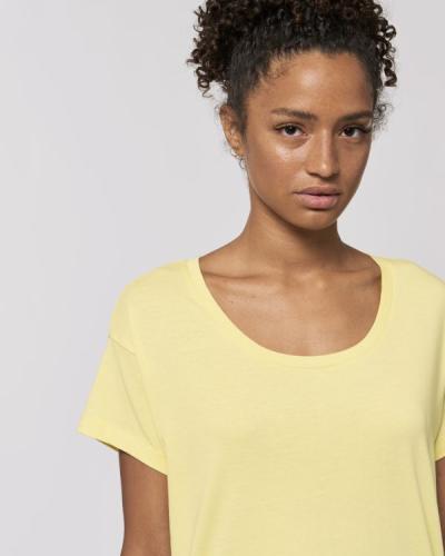 Achat Stella Chiller - Le T-shirt loose col rond femme - Yellow Mist
