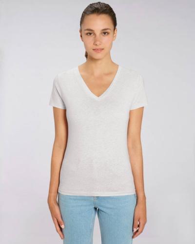 Achat Stella Evoker - Le T-shirt col V femme  - Cream Heather Grey