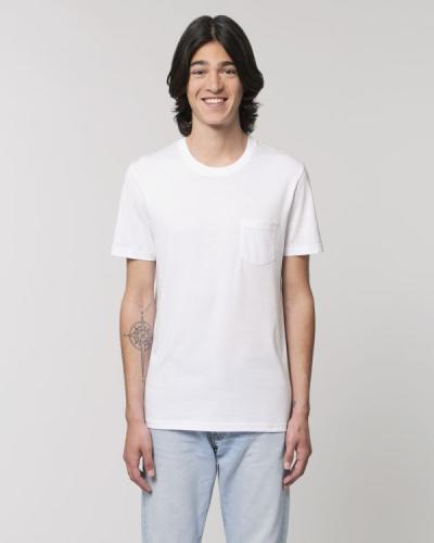 Achat Creator Pocket - Le T-shirt avec poche unisexe - White