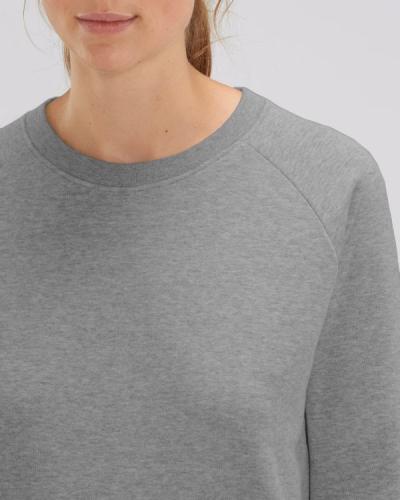 Achat Stella Tripster - Le sweat-shirt col rond iconique femme  - Mid Heather Grey