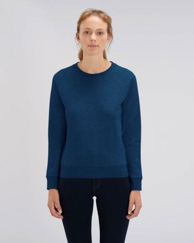 Achat Stella Tripster - Le sweat-shirt col rond iconique femme  - Black Heather Blue