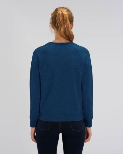 Achat Stella Tripster - Le sweat-shirt col rond iconique femme  - Black Heather Blue
