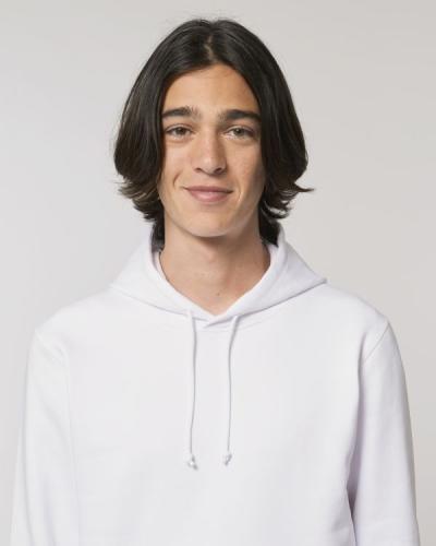 Achat Drummer - Le sweat-shirt capuche essentiel unisexe - White