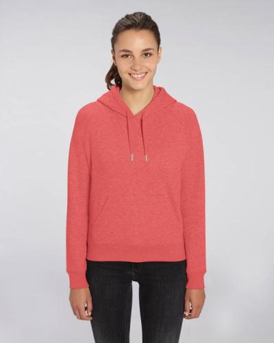 Achat Stella Trigger - Le sweat-shirt capuche iconique femme - Mid Heather Red