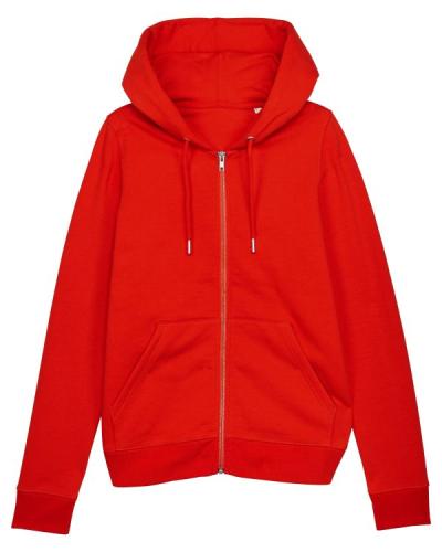 Achat Stella Editor - Le sweat-shirt zippé capuche iconique femme - Bright Red