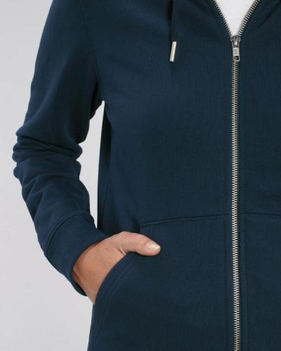 Achat Stella Editor - Le sweat-shirt zippé capuche iconique femme - French Navy