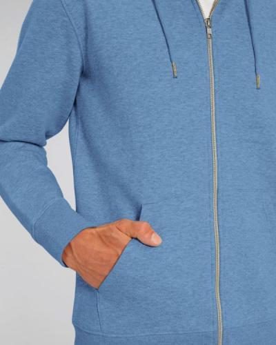 Achat Stanley Cultivator - Le sweat-shirt zippé capuche iconique homme - Mid Heather Blue