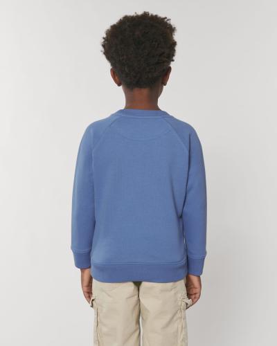 Achat Mini Scouter - Le sweat-shirt col rond iconique enfant - Bright Blue