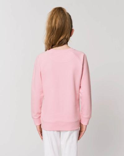 Achat Mini Scouter - Le sweat-shirt col rond iconique enfant - Cotton Pink