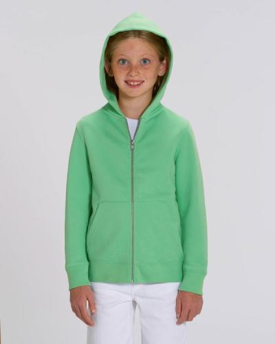 Achat Mini Runner - Le sweat-shirt zippé capuche iconique enfant - Chameleon Green