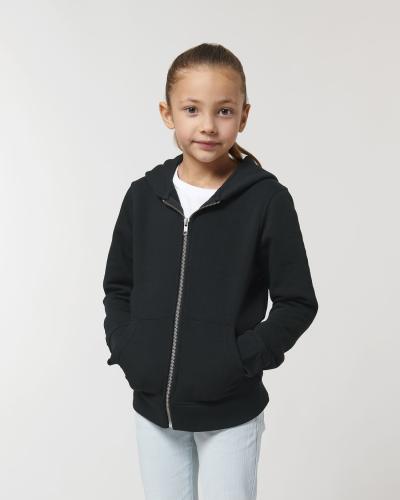 Achat Mini Runner - Le sweat-shirt zippé capuche iconique enfant - Black