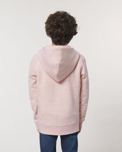 Achat Mini Runner - Le sweat-shirt zippé capuche iconique enfant - Cream Heather Pink
