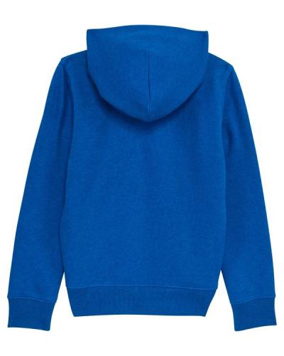 Achat Mini Runner - Le sweat-shirt zippé capuche iconique enfant - Mid Heather Royal Blue