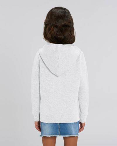 Achat Mini Runner - Le sweat-shirt zippé capuche iconique enfant - Heather Ash