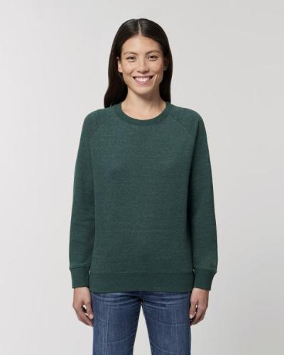 Achat Stella Tripster - Le sweat-shirt col rond iconique femme  - Heather Snow Glazed Green