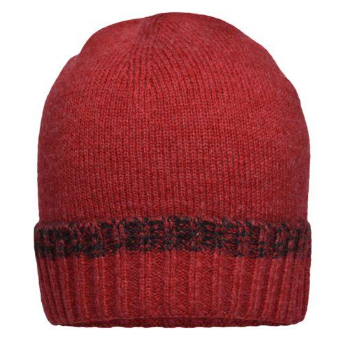 Achat Bonnet tricot - rouge