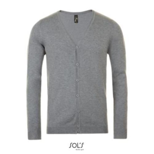 Achat CARDIGAN HOMME COL V GRIFFITH - gris chiné