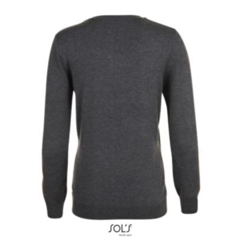 Achat CARDIGAN FEMME COL ROND GRIFFIN - anthracite chiné